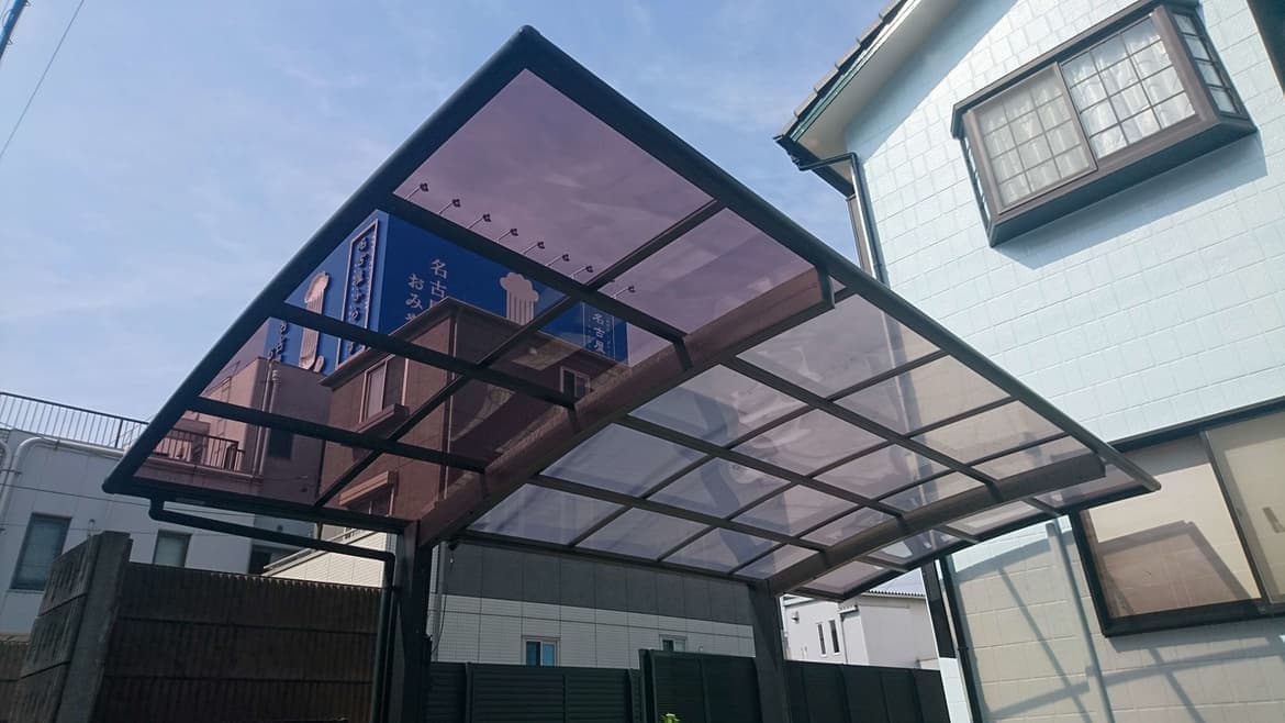 カーポートパネル交換 知多市 | カーポート修理ならエクステリアの窓口知多市