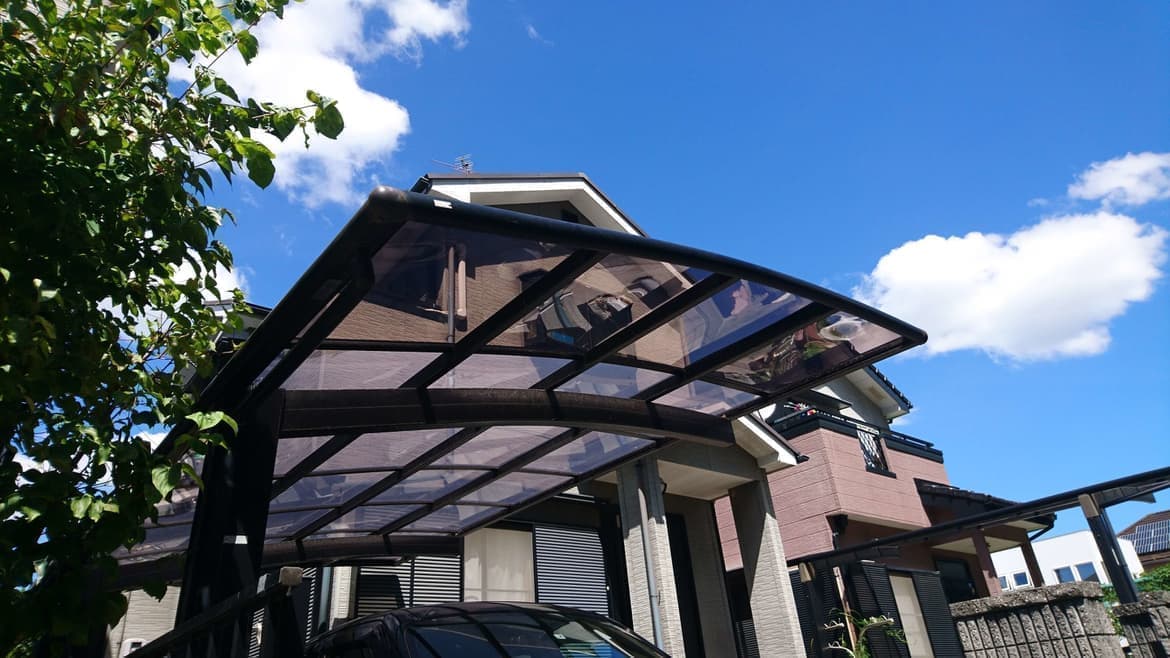 カーポート台風対策 知多市 | カーポート修理ならエクステリアの窓口知多市