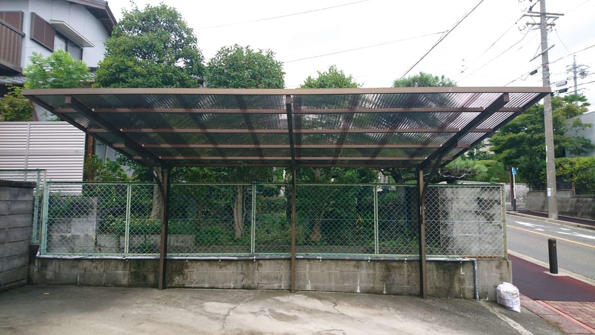 カーポート波板交換 知多市 | 波板交換ならエクステリアの窓口知多市