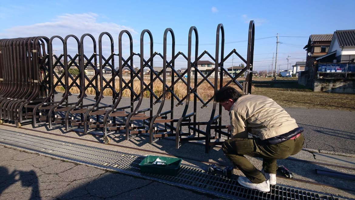 大型引戸門扉修理なら知多市のエクステリアの窓口知多市